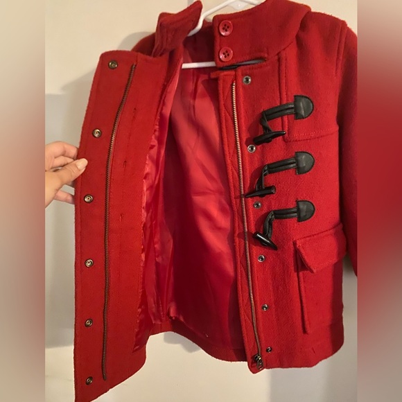 Red gap duffle coat size xs - Picture 4 of 8